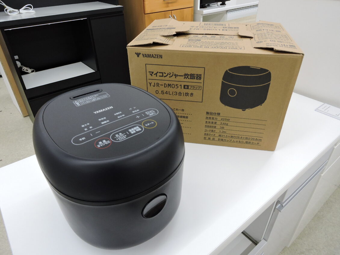 YAMAZEN(山善) マイコン炊飯器 3合